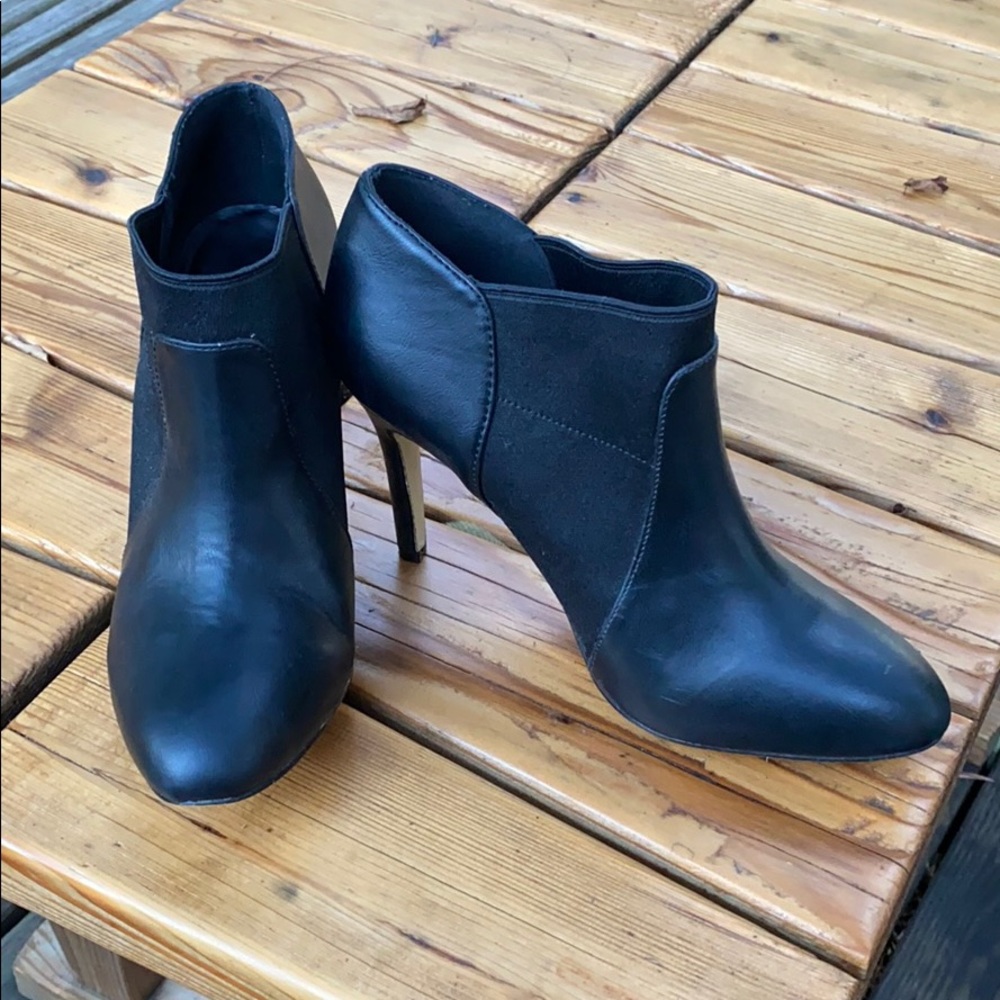 Patent Leather Ankle Bootie